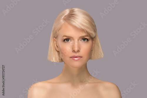 Blonde girl portrait