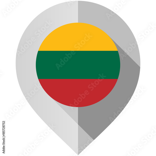 Marker with flag for map Free Download Marker with flag for map - GFXLoad