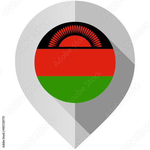 Free Download Marker with flag for map - GFXLoad