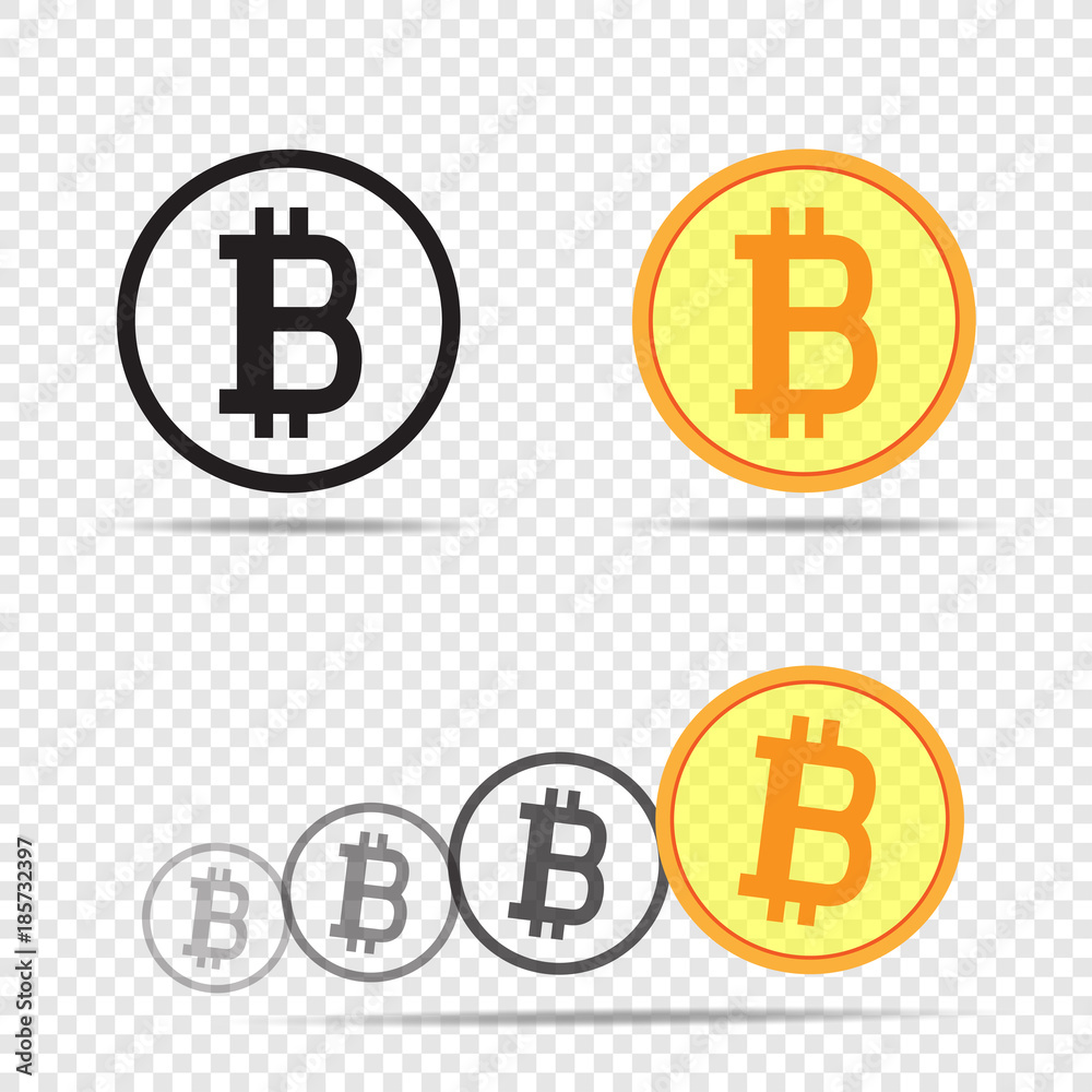 bitcoin icon transparent background bitcoin icon transparent background
