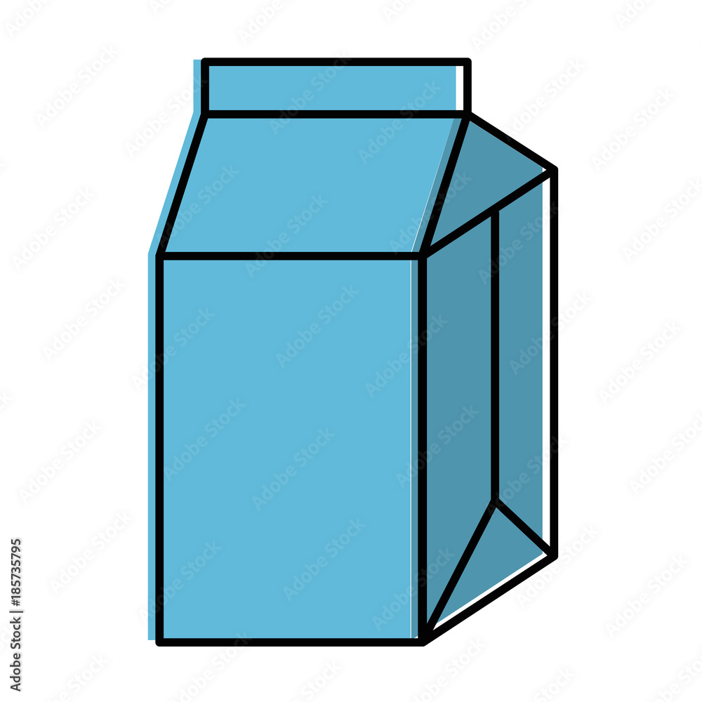 milk box isolated icon vector illustration design milk box isolated icon vector illustration design