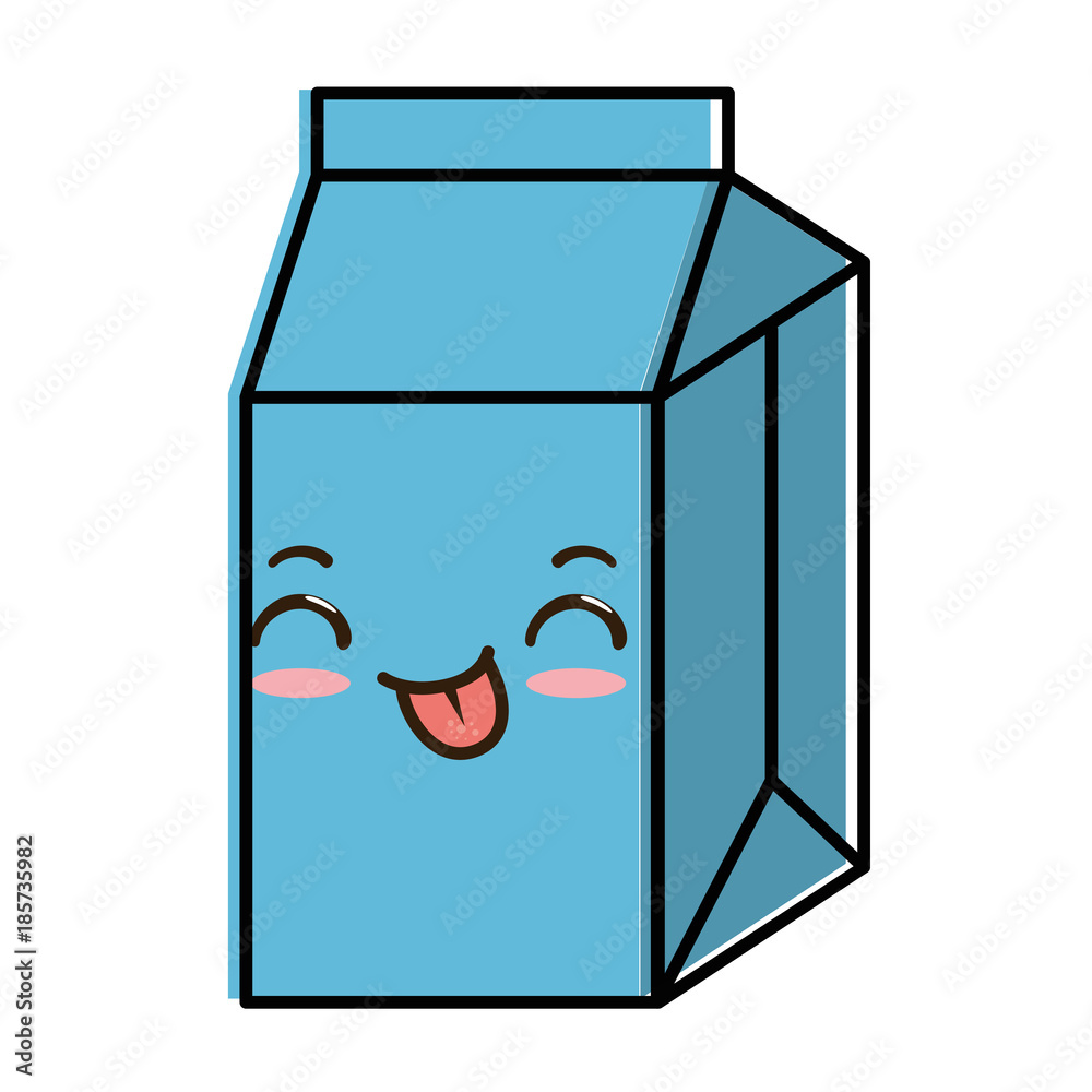 milk box kawaii character vector illustration design milk box kawaii character vector illustration design