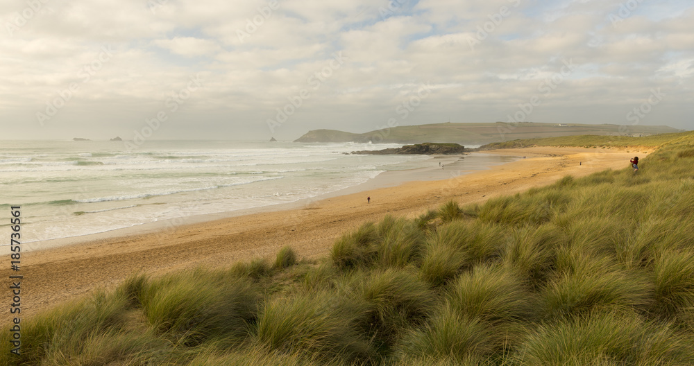 Constantine Bay in North Cornwall. Constantine Bay in North Cornwall.