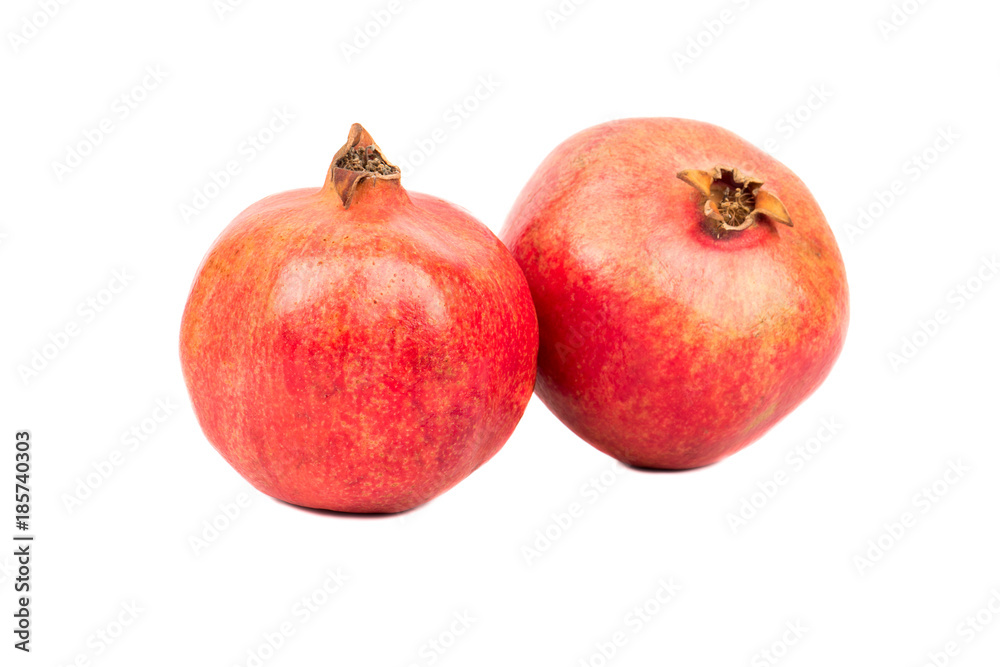 Two pomegranate fruit Two pomegranate fruit