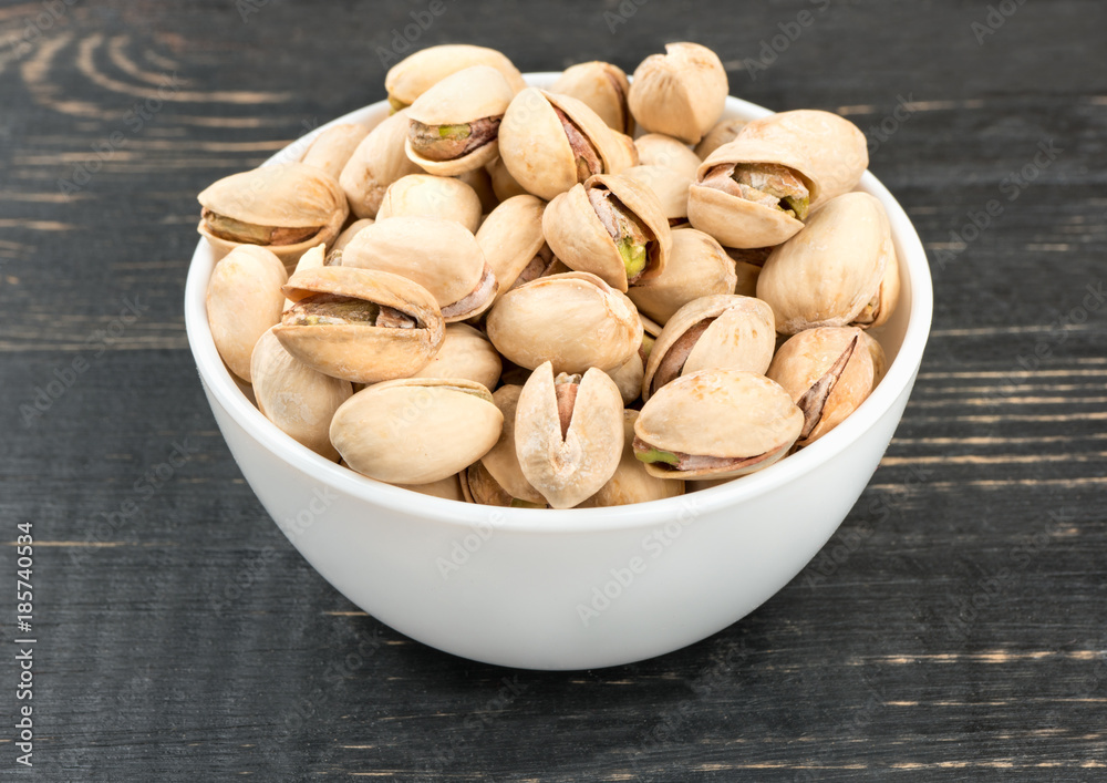 Pistachio nuts in a bowl Pistachio nuts in a bowl