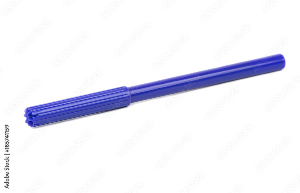 Purple felt pen