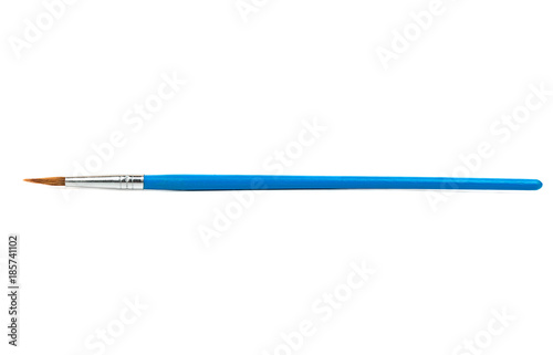 Blue paintbrush