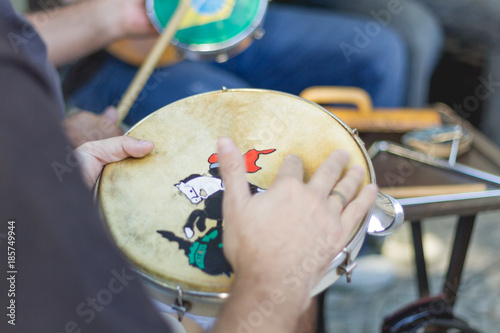Samba is part of Carioca culture and one of the most traditional city of samba circles photo