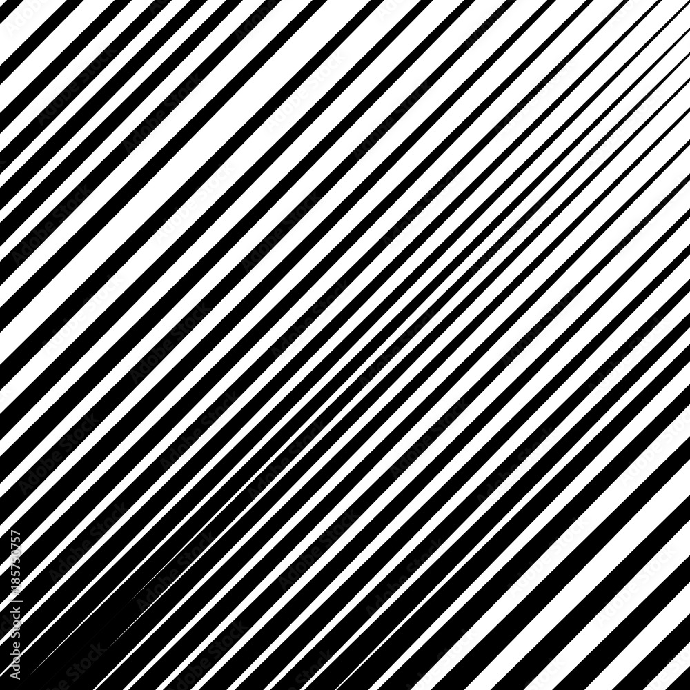 Obraz premium Monochrome, parallel lines abstract geometric pattern. EPS 10 vector