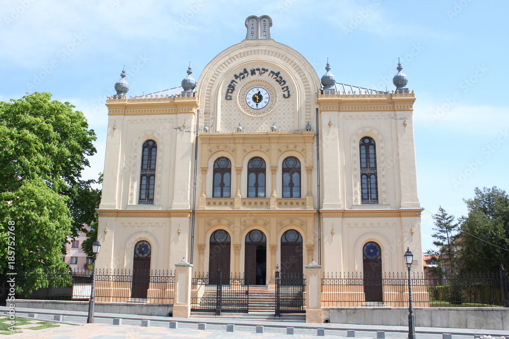 Synagogue in Pecs, Hungary, Europe