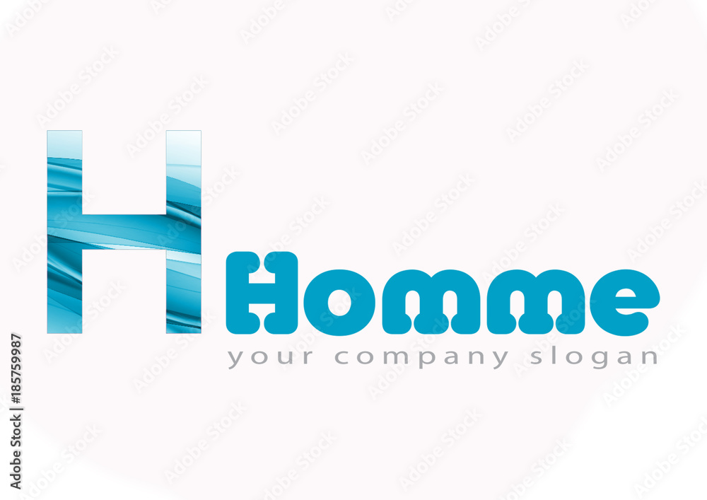 letter H logo Template for your company