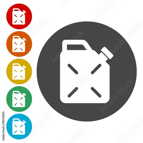 Jerrycan fuel icon 