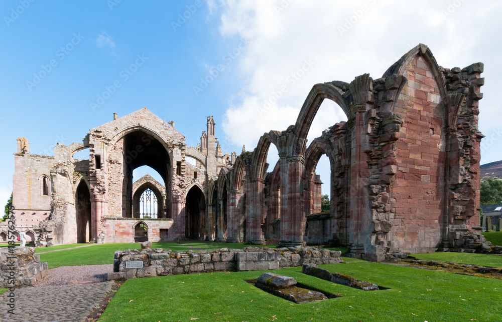 St Mary Melrose abbey , Scotland