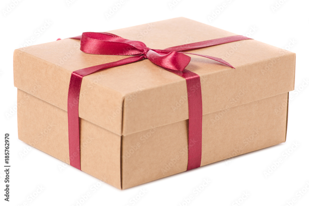 Box of gift with ribbon Box of gift with ribbon
