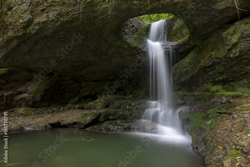 Perforated Waterfall  the nature of a paradise East Blacksea Artvin Turkey