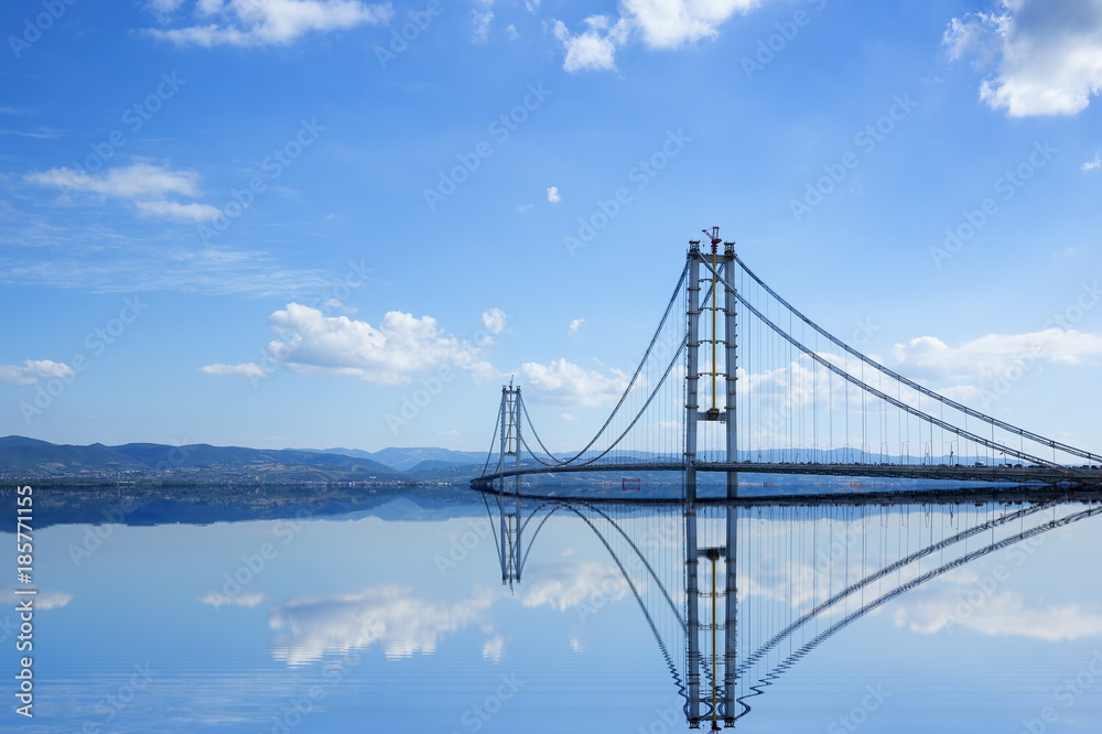 Osman Gazi Bridge izmit Turkey