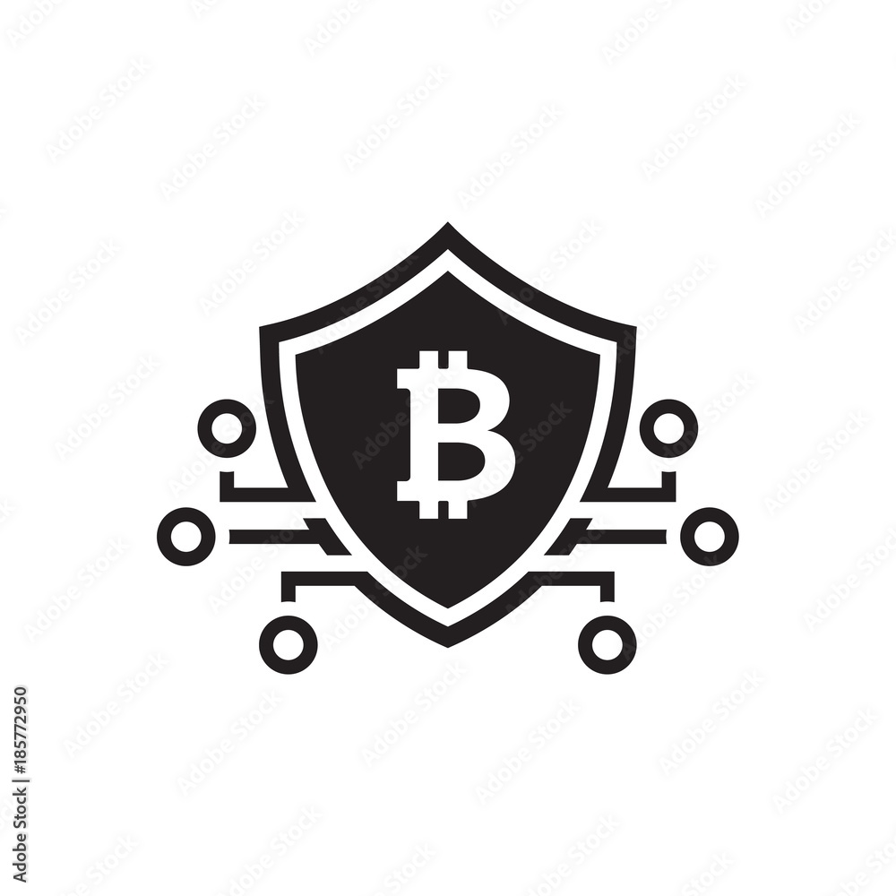 Bitcoin Crypto Currency Icon. Bitcoin Crypto Currency Icon.