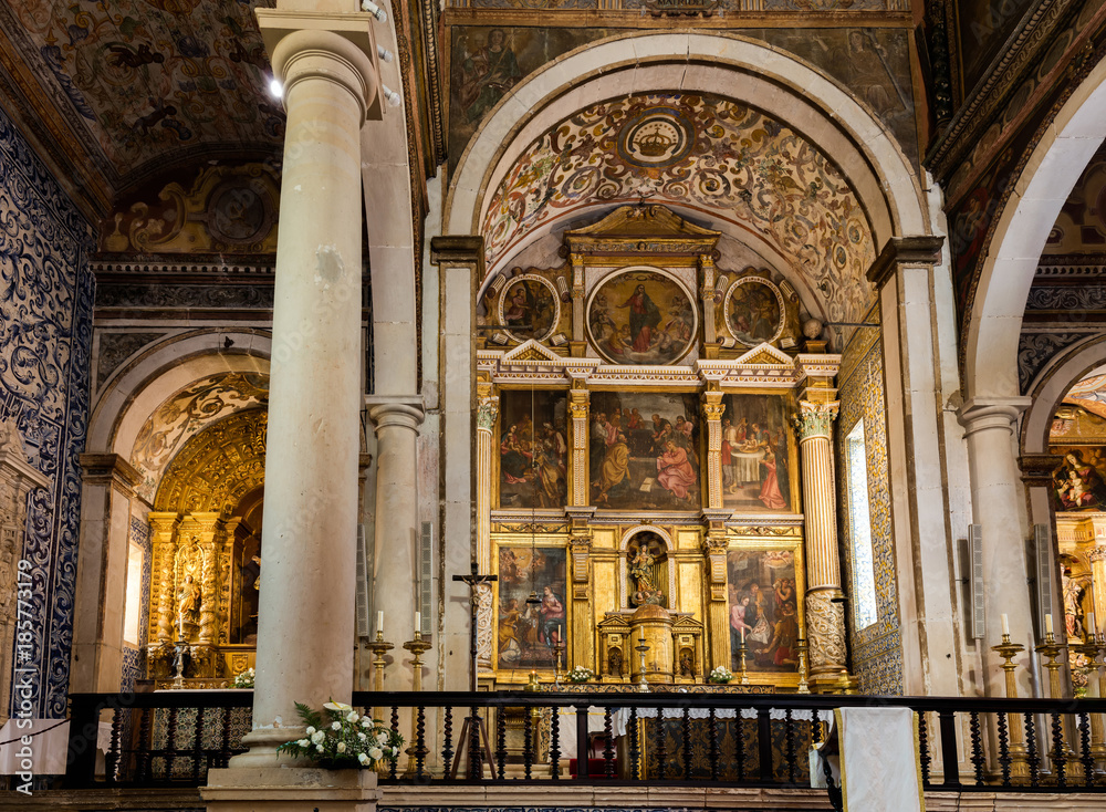 Church of Santa Maria in Obidos, Portugal
