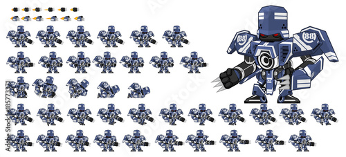 Robot Game Character