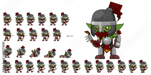Orc Game Character