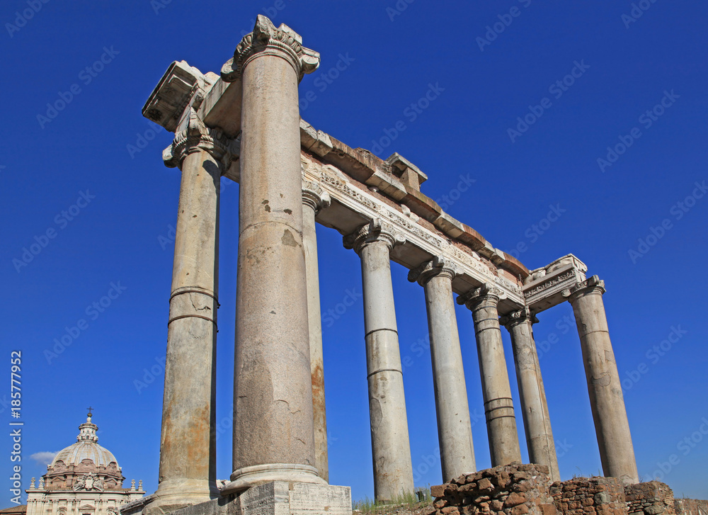 Ancient ruins, Roman forum