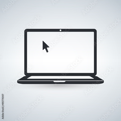 Laptop Icon illustration