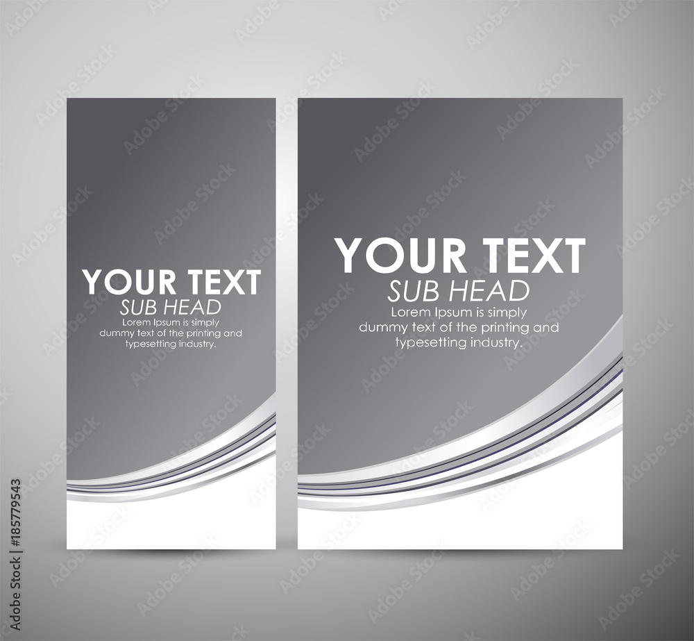 Fototapeta premium Brochure business design Abstract line pattern background. 