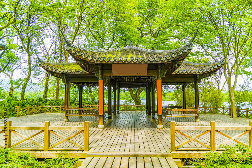 The beautiful landscape of Hangzhou, West Lake The beautiful landscape of Hangzhou, West Lake