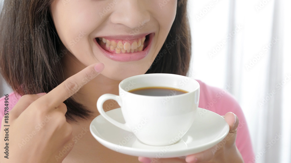 woman with coffee woman with coffee