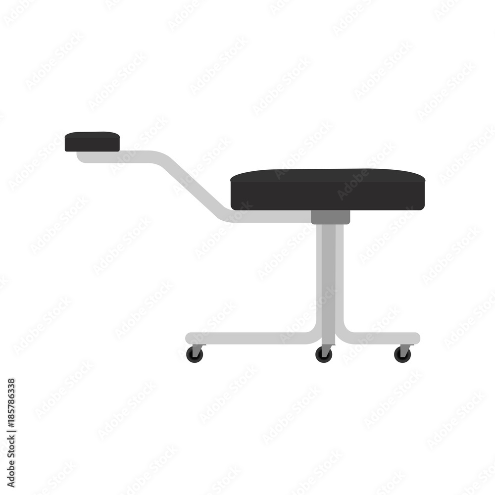Beauty salon vector pedicure stool Beauty salon vector pedicure stool
