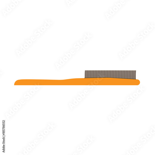 Hairbrush hair vector comb icon