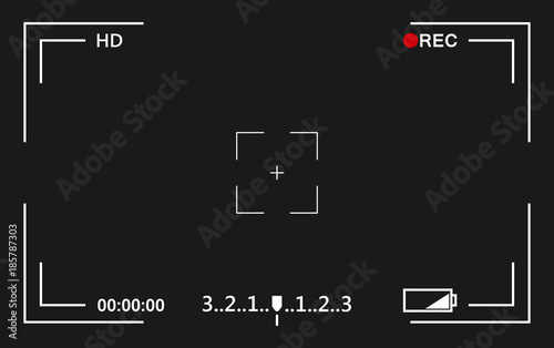 Camera view viewing images.