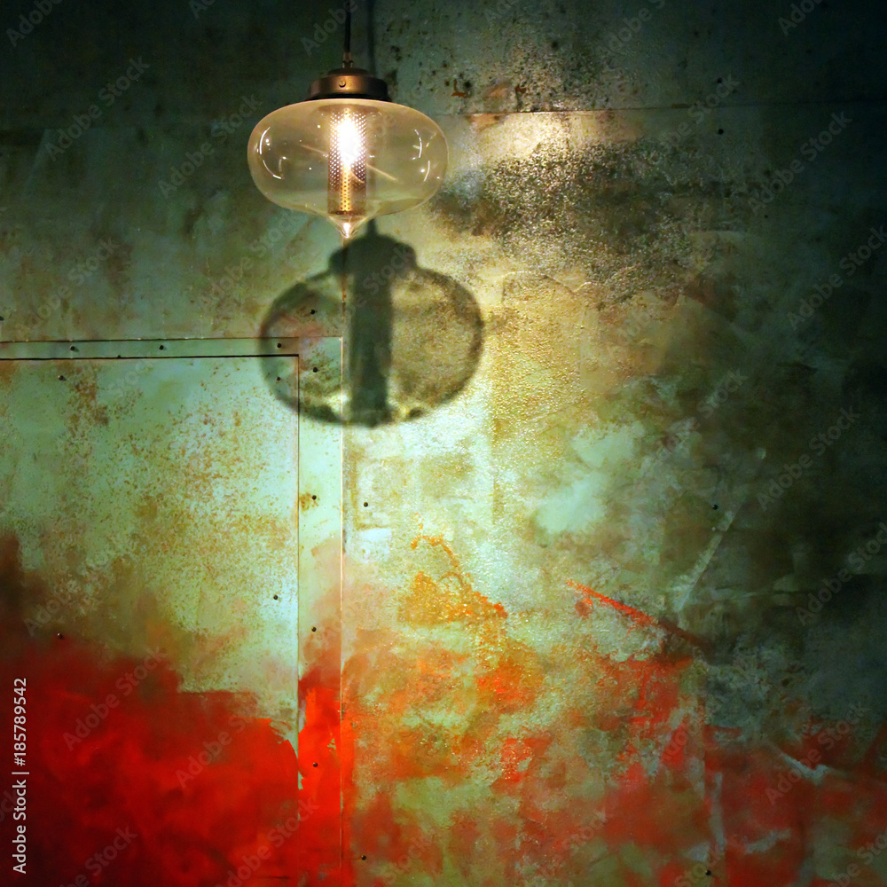 Obraz premium light with grunge background