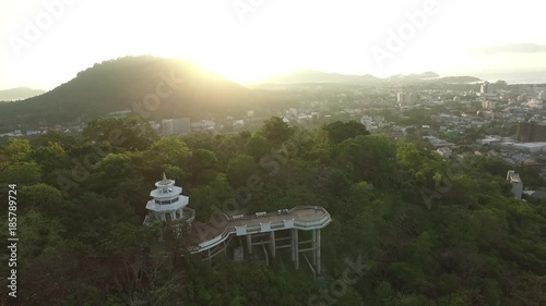 Khao Rang Viewpoint sunset