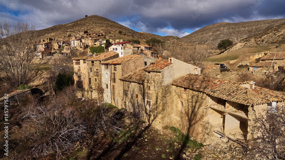 Ambas Aguas or Entrambasaguas is a village in La Rioja province in Spain