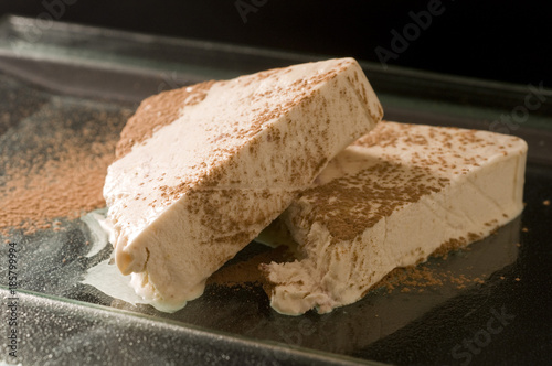 semifrío con crema de zabaione