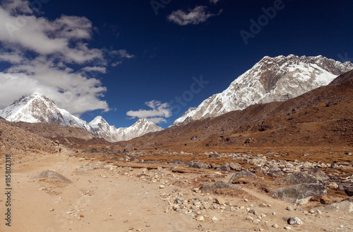 Nuptse, Everest region, Himalaya, Nepal