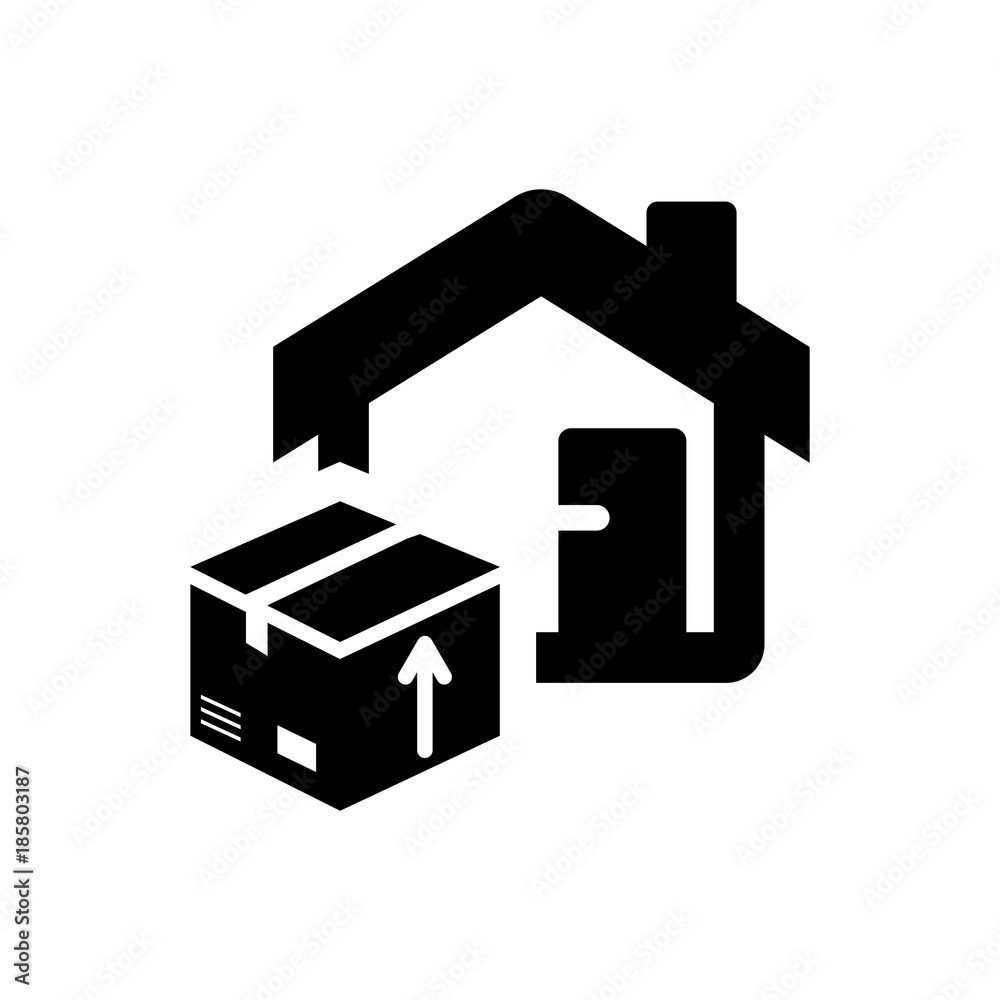 Fototapeta premium Box Icon