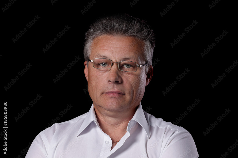portrait of senior business man portrait of senior business man