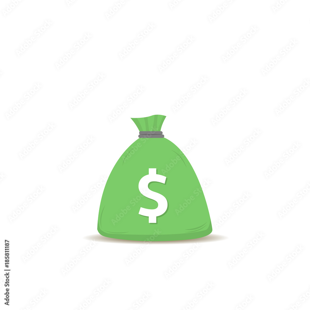 Money bag with dollar sign Money bag with dollar sign