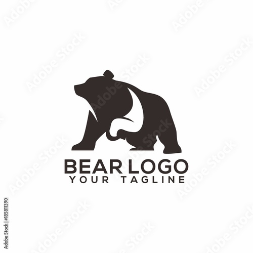 Bear Logo Vector Art
