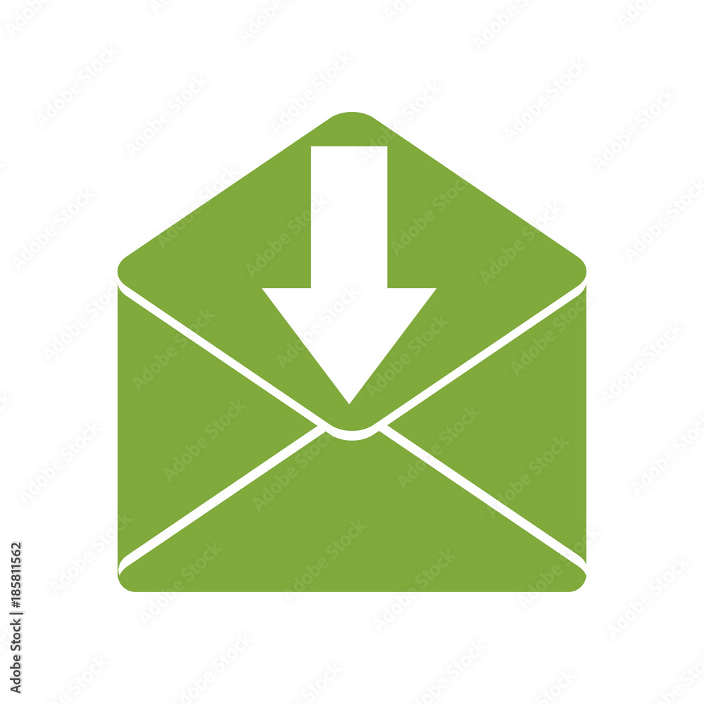 Mail icon. Illustration Mail icon. Illustration
