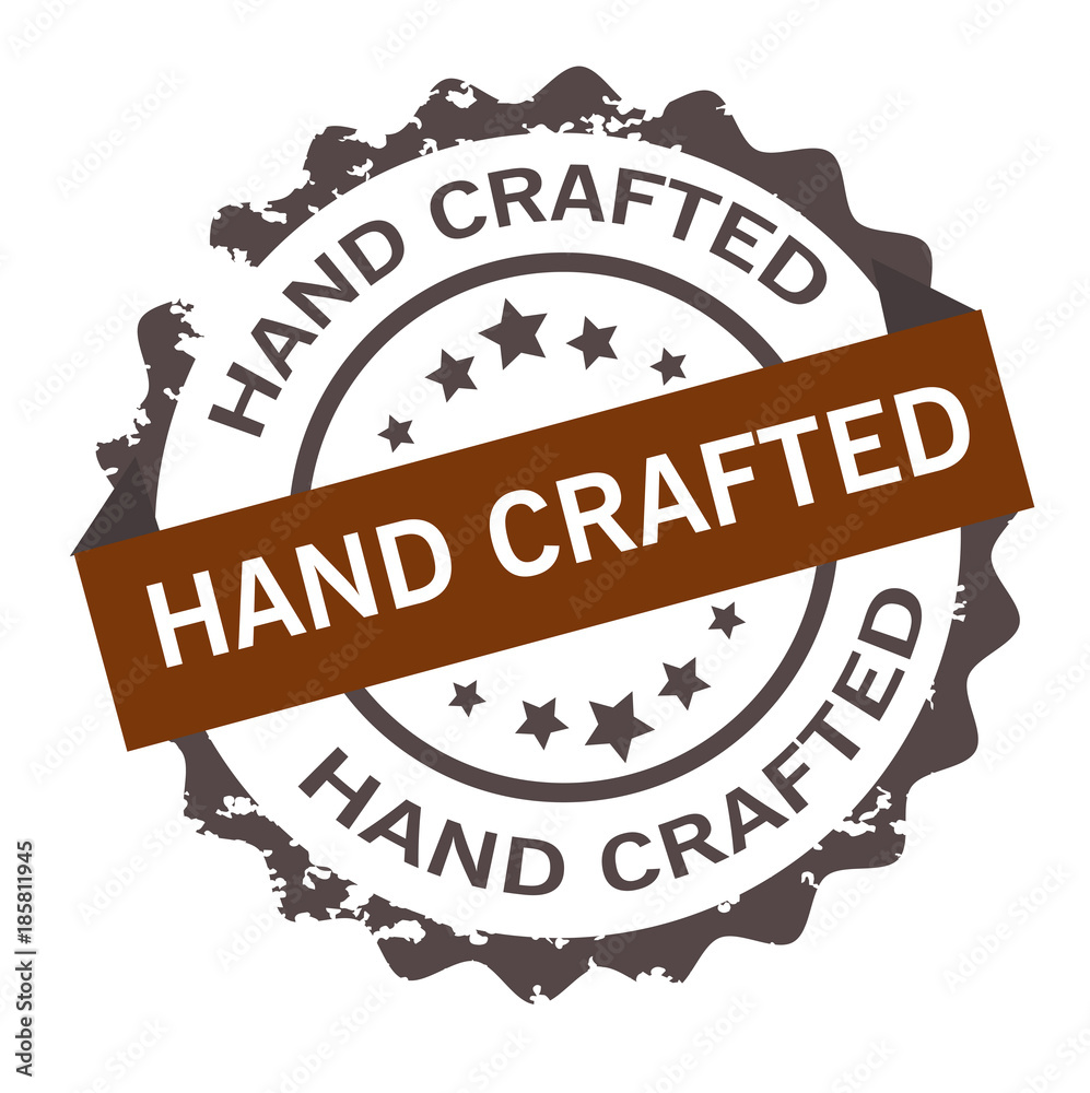 Hand crafted stamp. sign. seal