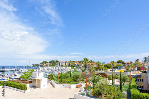 Daylight sunny view to port of Beaulieu-sur-Mer in France