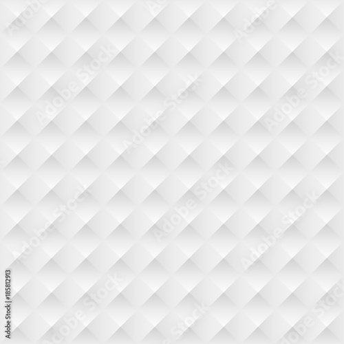 White seamless geometric pattern. Vector background.