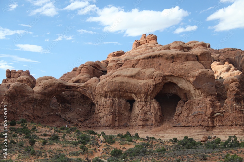 Beautiful Landscape of Arches NP - Utah - USA  