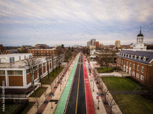 Aerial View of New Brunswick New Jersey photo