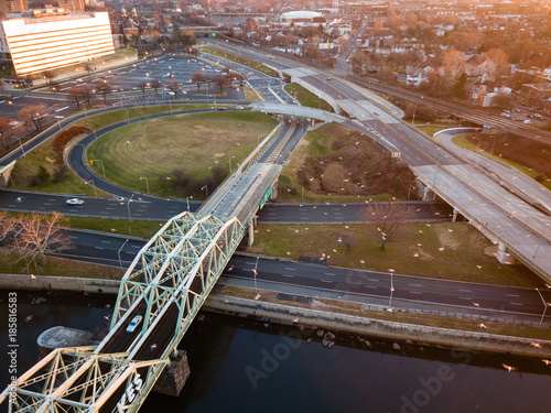 Aerial of Trenton New Jersey photo