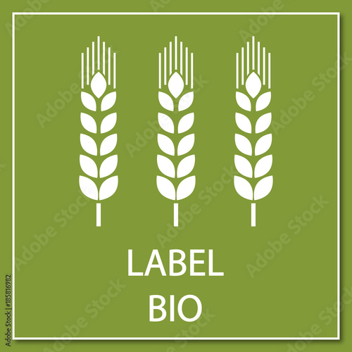 Logo label bio.