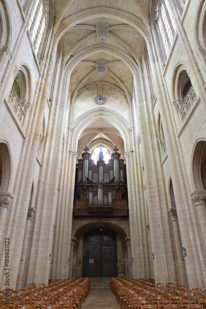 Grand orgue de la cathédrale de Senlis, France Grand orgue de la cathédrale de Senlis, France